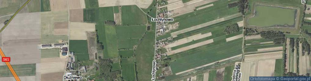 Zdjęcie satelitarne Łochtynowo ul.