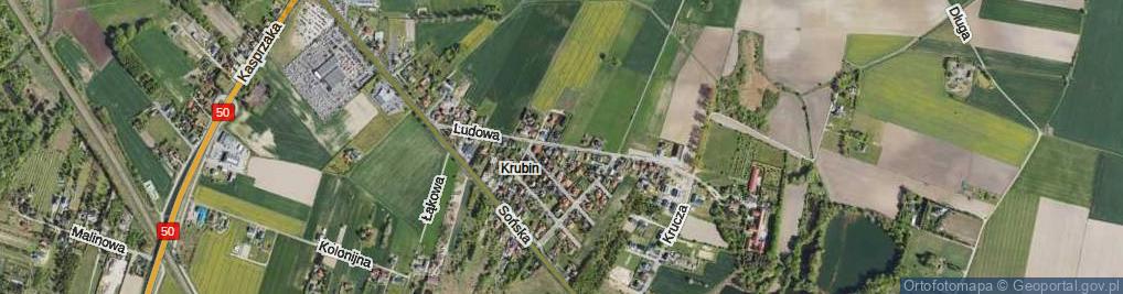 Zdjęcie satelitarne Ludowa ul.