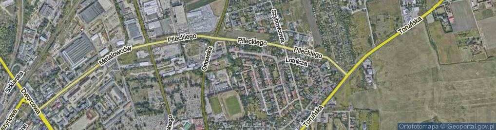 Zdjęcie satelitarne Łuczaka Stanisława ul.