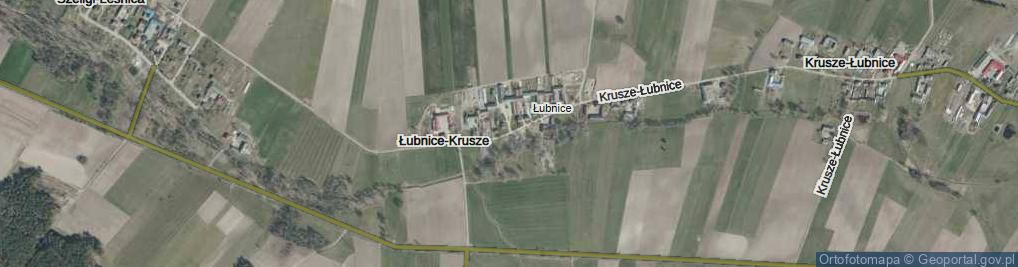 Zdjęcie satelitarne Łubnice-Krusze ul.
