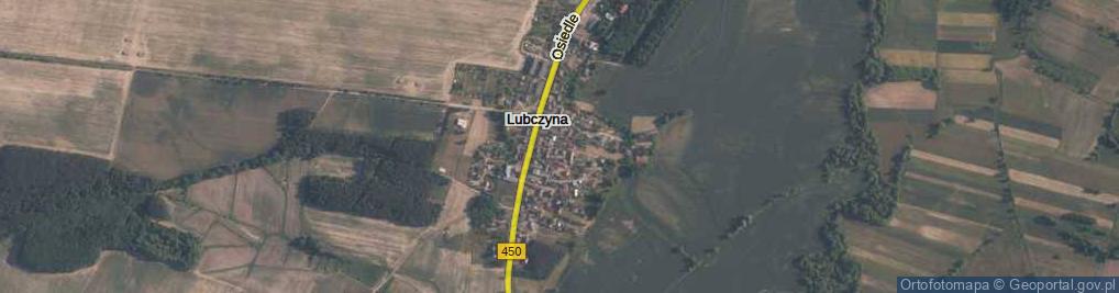 Zdjęcie satelitarne Lubczyna ul.