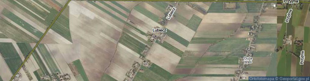 Zdjęcie satelitarne Lubiecz ul.