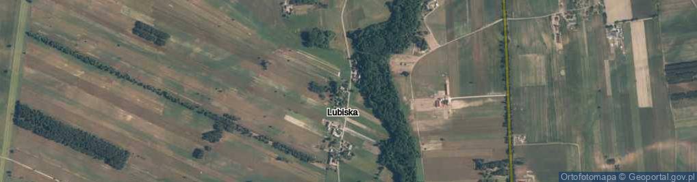 Zdjęcie satelitarne Lubiska ul.