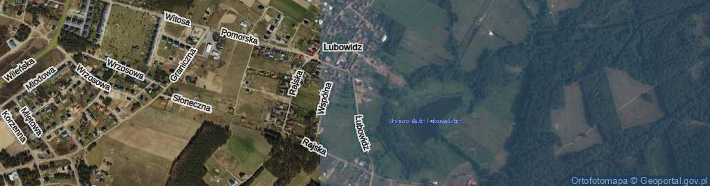 Zdjęcie satelitarne Lubowidz ul.