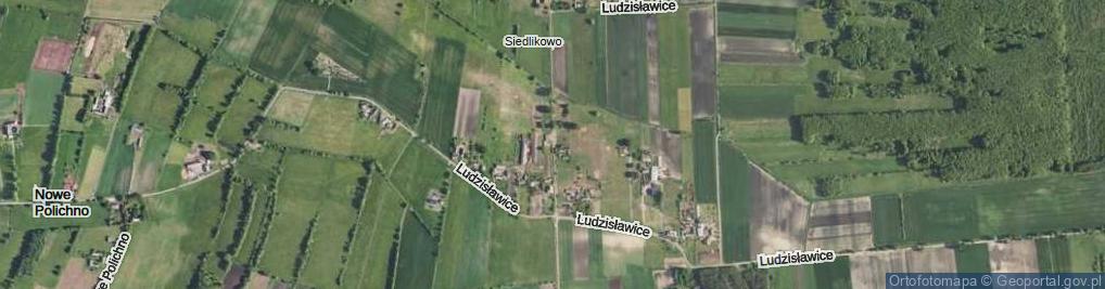 Zdjęcie satelitarne Ludzisławice ul.