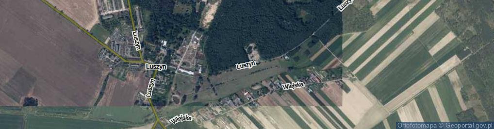 Zdjęcie satelitarne Luszyn ul.