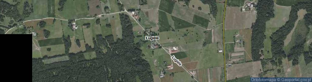 Zdjęcie satelitarne Ługiele ul.
