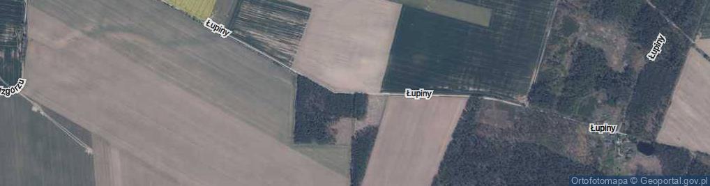 Zdjęcie satelitarne Łupiny ul.