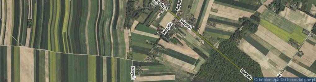 Zdjęcie satelitarne Marysin ul.