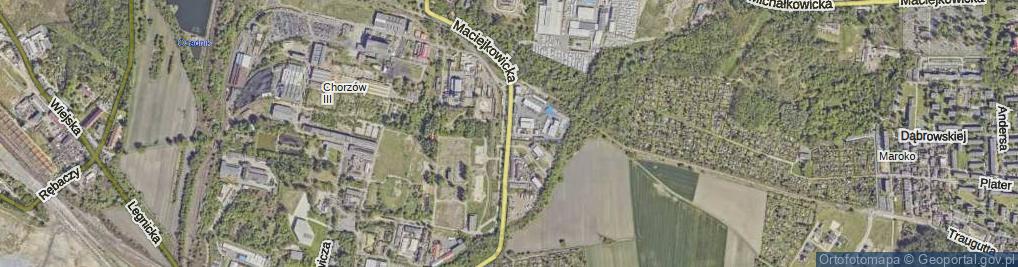 Zdjęcie satelitarne Maciejkowicka ul.