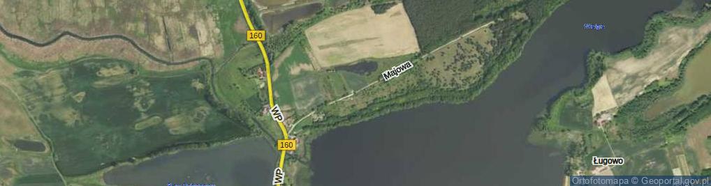 Zdjęcie satelitarne Majowa ul.