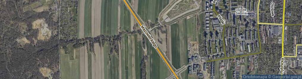 Zdjęcie satelitarne Mazowieckiego Tadeusza ul.