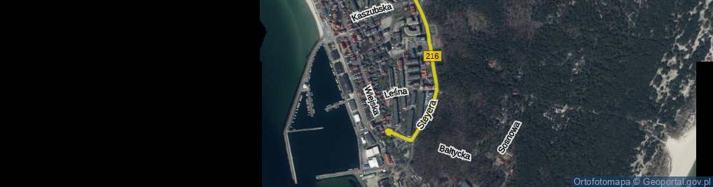 Zdjęcie satelitarne Maszopów ul.