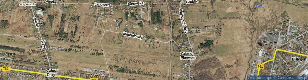 Zdjęcie satelitarne Machałowej Natalii ul.