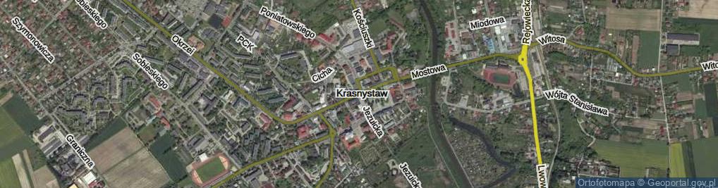 Zdjęcie satelitarne Matysiaka ul.