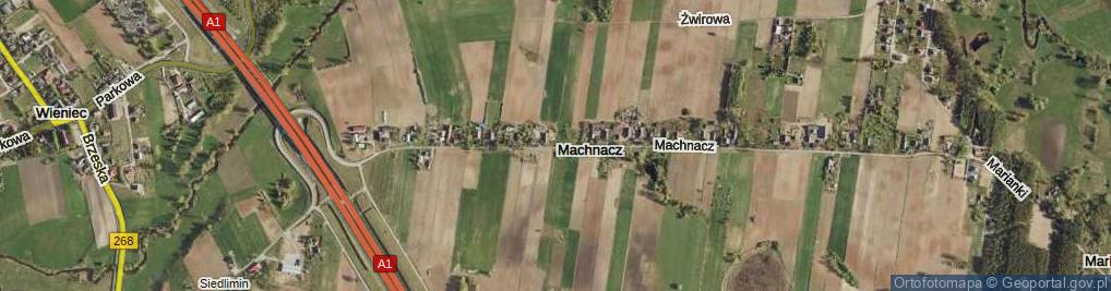Zdjęcie satelitarne Machnacz ul.