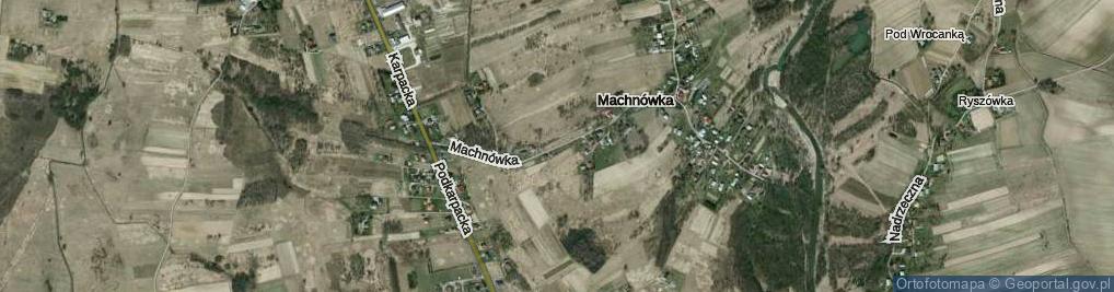 Zdjęcie satelitarne Machnówka ul.