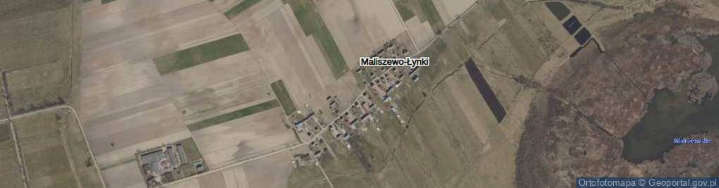 Zdjęcie satelitarne Maliszewo-Łynki ul.