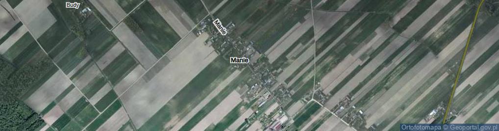 Zdjęcie satelitarne Manie ul.