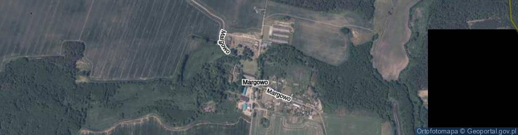 Zdjęcie satelitarne Margowo ul.