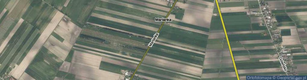Zdjęcie satelitarne Marianka ul.