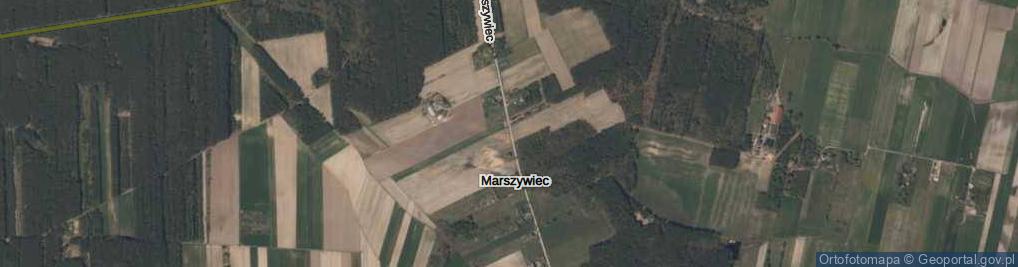 Zdjęcie satelitarne Marszywiec ul.