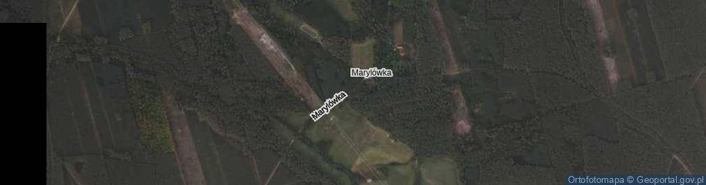 Zdjęcie satelitarne Marylówka ul.