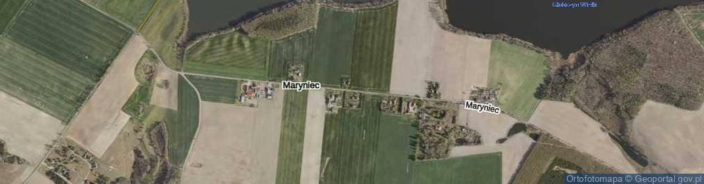 Zdjęcie satelitarne Maryniec ul.