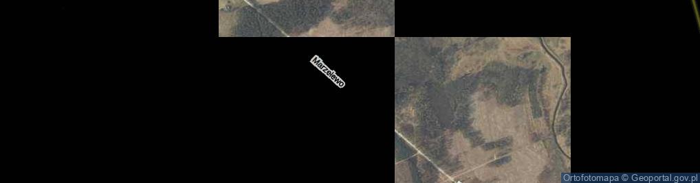 Zdjęcie satelitarne Marzelewo ul.