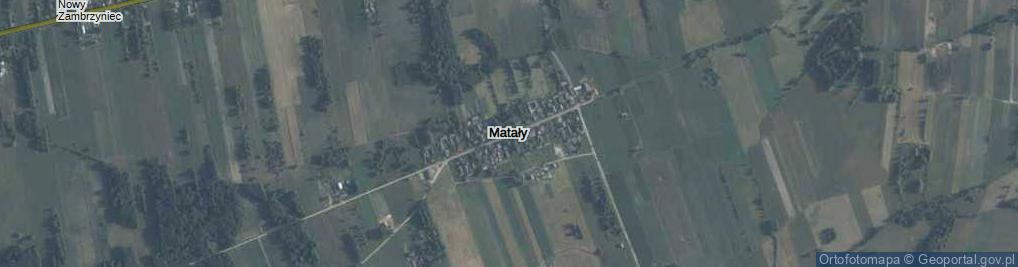 Zdjęcie satelitarne Matały ul.