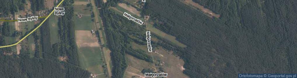 Zdjęcie satelitarne Małgorzatów ul.