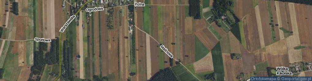 Zdjęcie satelitarne Malinowa ul.