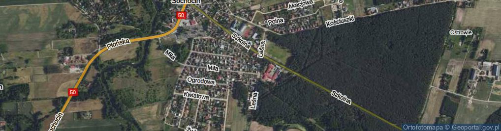 Zdjęcie satelitarne Mała ul.