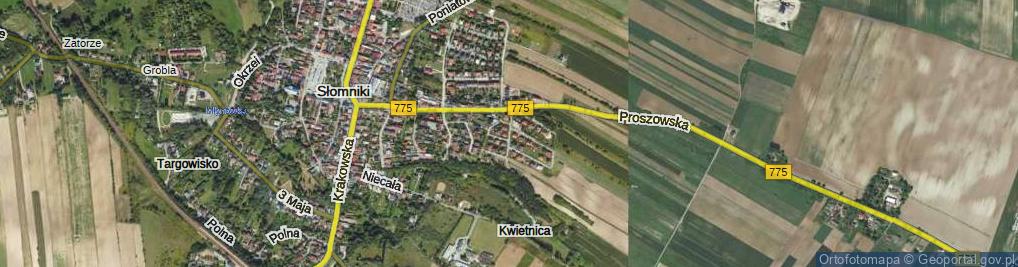 Zdjęcie satelitarne Matejki Jana ul.