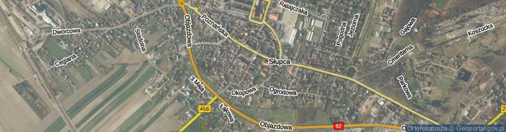 Zdjęcie satelitarne Marcina ze Słupcy ul.
