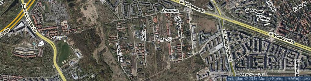 Zdjęcie satelitarne Mango ul.