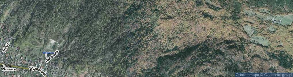 Zdjęcie satelitarne Magurka Łodygowicka ul.