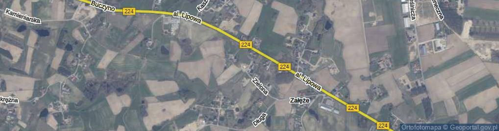 Zdjęcie satelitarne Makowa ul.