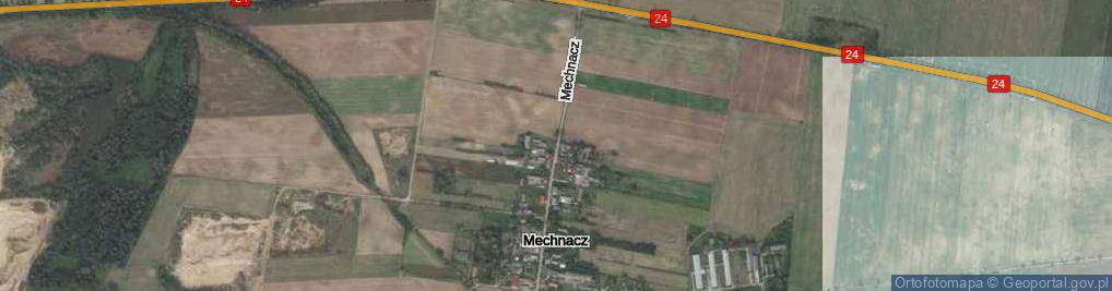 Zdjęcie satelitarne Mechnacz ul.