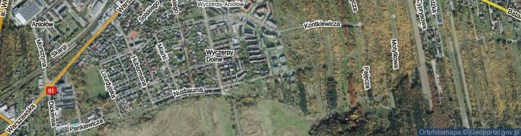Zdjęcie satelitarne Micińskiego Bolesława ul.
