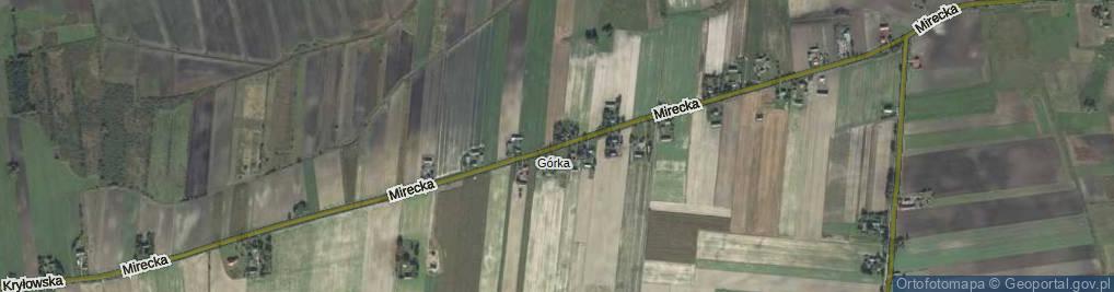Zdjęcie satelitarne Mirecka ul.