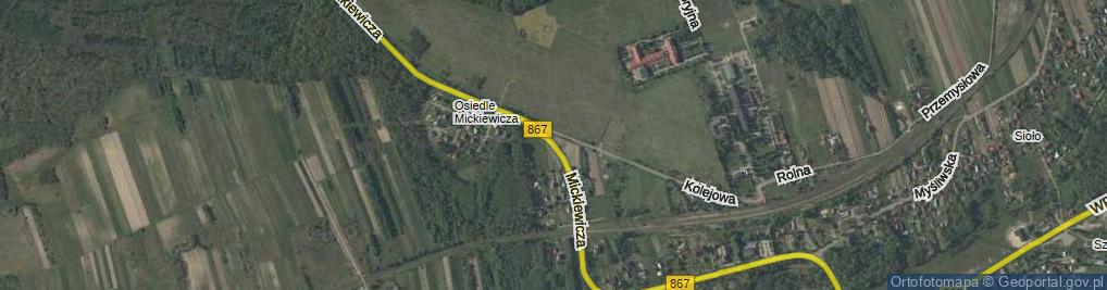 Zdjęcie satelitarne Mickiewicza Adama ul.