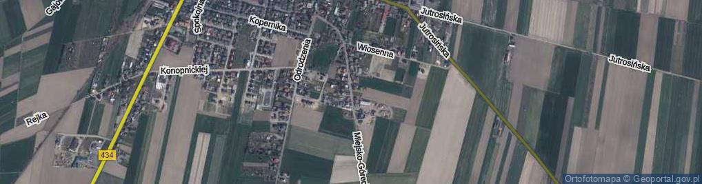 Zdjęcie satelitarne Miejsko-Górecka ul.