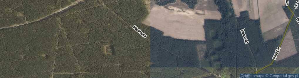 Zdjęcie satelitarne Mielimąka ul.