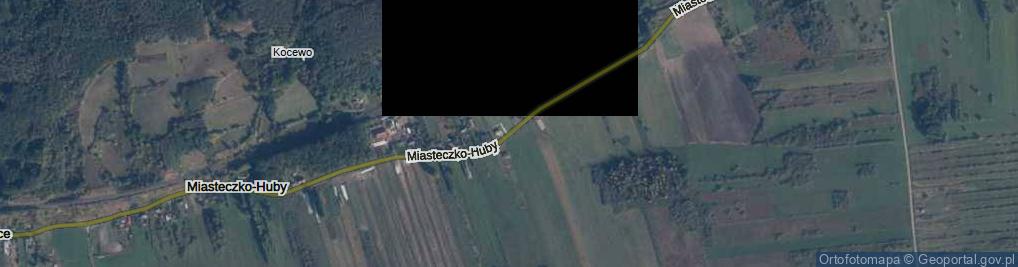 Zdjęcie satelitarne Miasteczko-Huby ul.