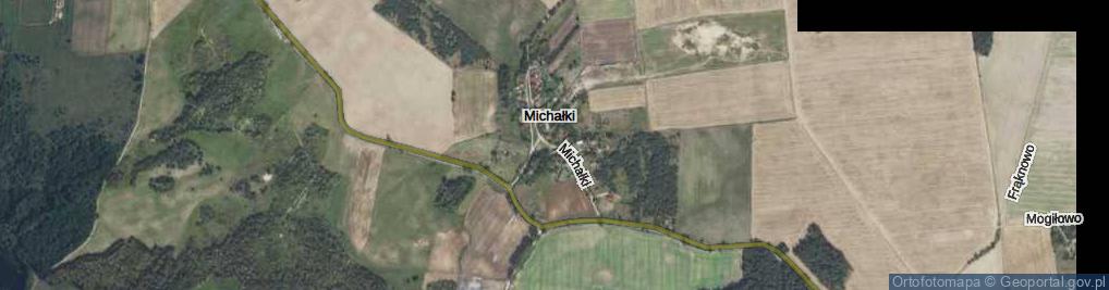Zdjęcie satelitarne Michałki ul.
