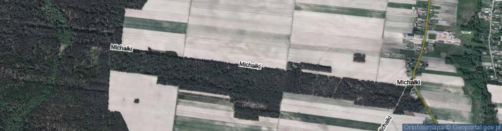 Zdjęcie satelitarne Michałki ul.