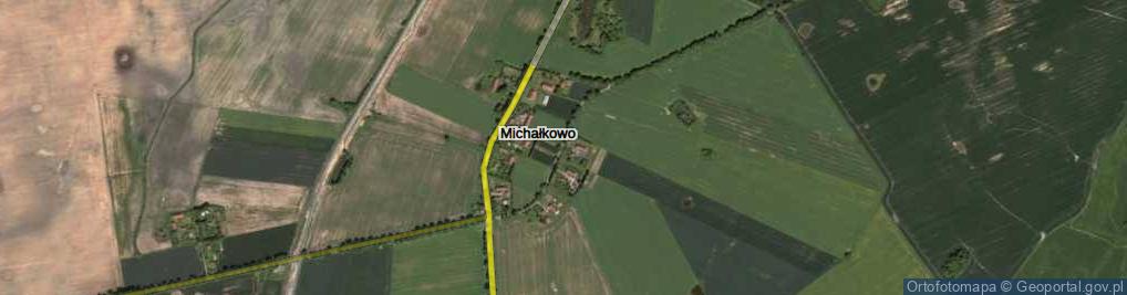 Zdjęcie satelitarne Michałkowo ul.