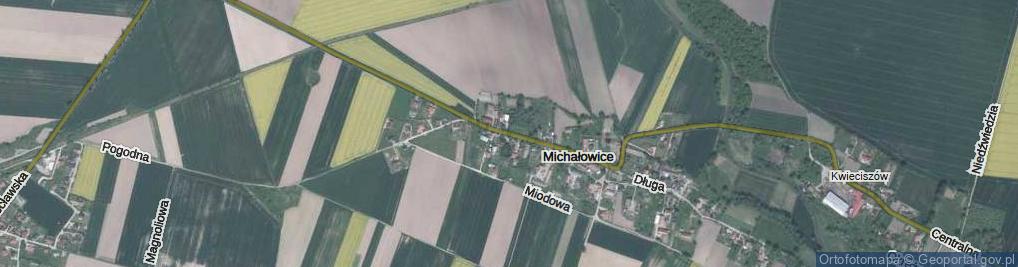 Zdjęcie satelitarne Mirosławicka ul.