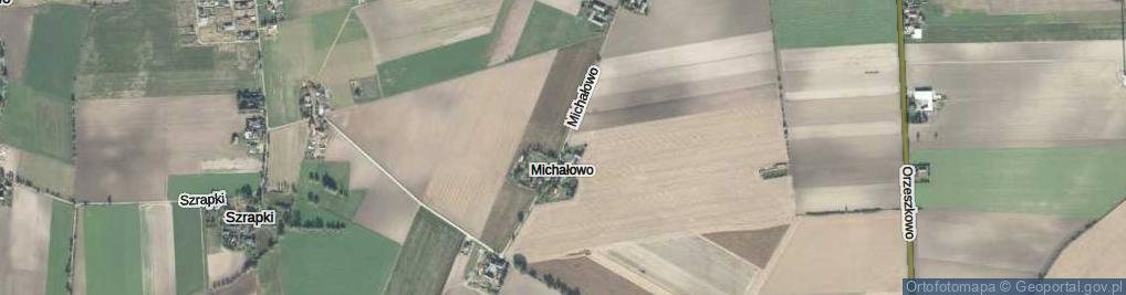 Zdjęcie satelitarne Michałowo ul.